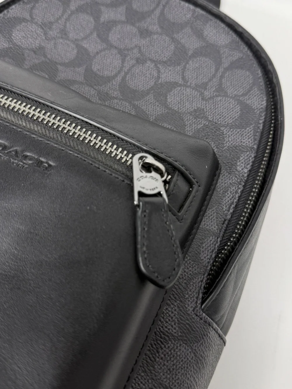 Coach Men's West Pack in Signature Canvas